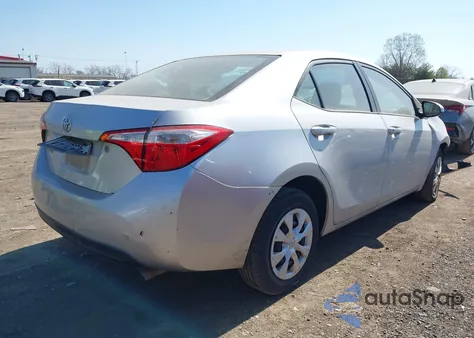 2014 Toyota Corolla L from USA, damaged, VIN 2T1BURHE1EC142162